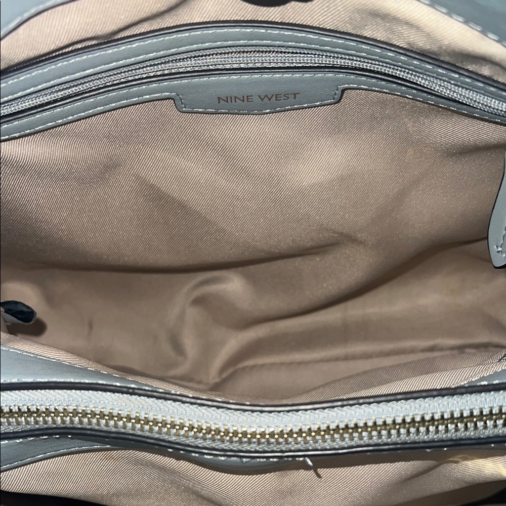 Nine West Elegant Light Blue Handbag - Picture 5 of 9